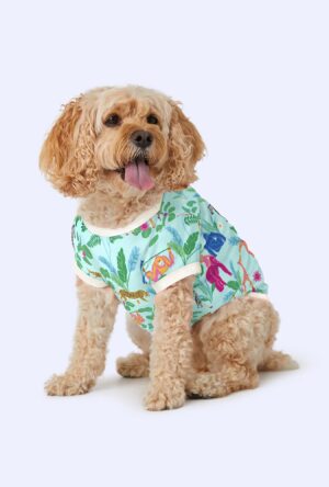 Newport Jungle Boogie Dog Pajama – Soft Stretch Jersey
