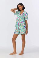 Classic Shorty Pajamas – Jungle Boogie Edition in Stretch Jersey