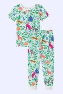 Newport Jungle Boogie Kids Pajama Set – Short Sleeve Stretch Jersey