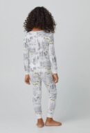 Cozy Long Sleeve Stretch Jersey Kids PJ Set