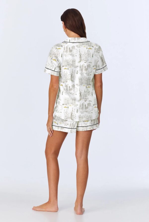 Classic Shorty Pajamas – Short Sleeve Stretch Jersey Set for Kids - Image 3