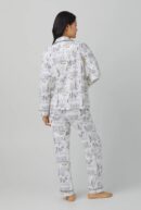 Classic Long Sleeve PJ Set – Stretch Jersey Comfort for Every Bedtime