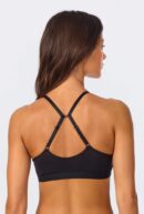 Black Bralette – Sleek & Soft Stretch Jersey
