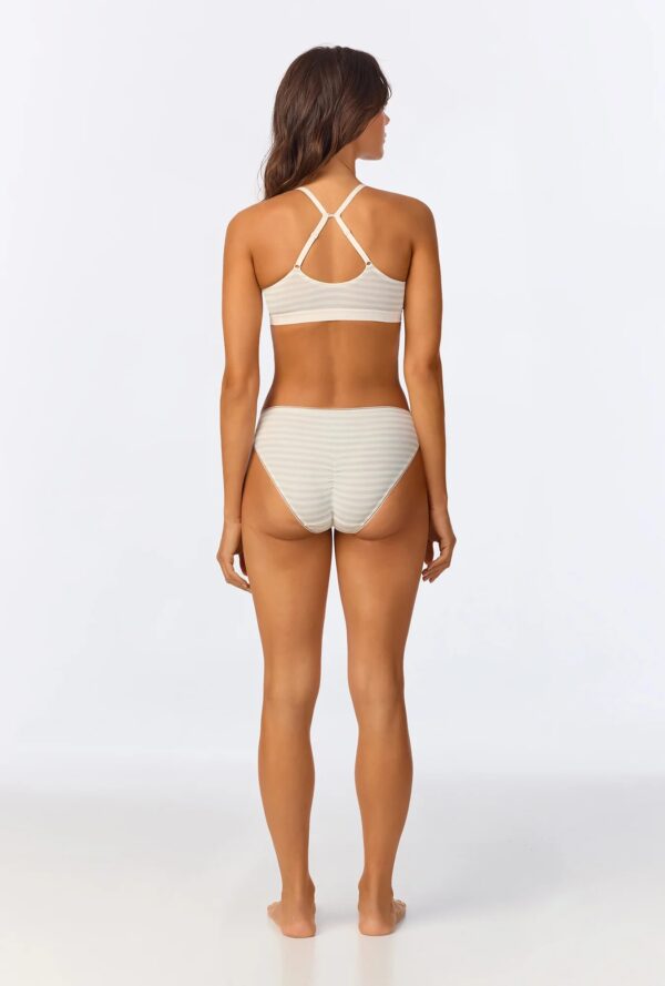 Mini Stripe Bralette – Soft Stretch Jersey Comfort - Image 5