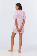 Cowgirl Toile Shorty Pajamas – Soft Stretch Jersey, Short Sleeve