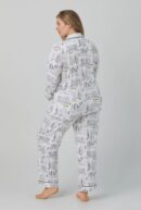 Classic Long Sleeve PJ Set – Stretch Jersey Comfort for Every Bedtime