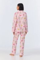 Western Wildflowers Long Pajama Set – Classic Fit in Cotton Poplin