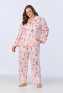 Western Wildflowers Long Pajama Set – Classic Fit in Cotton Poplin